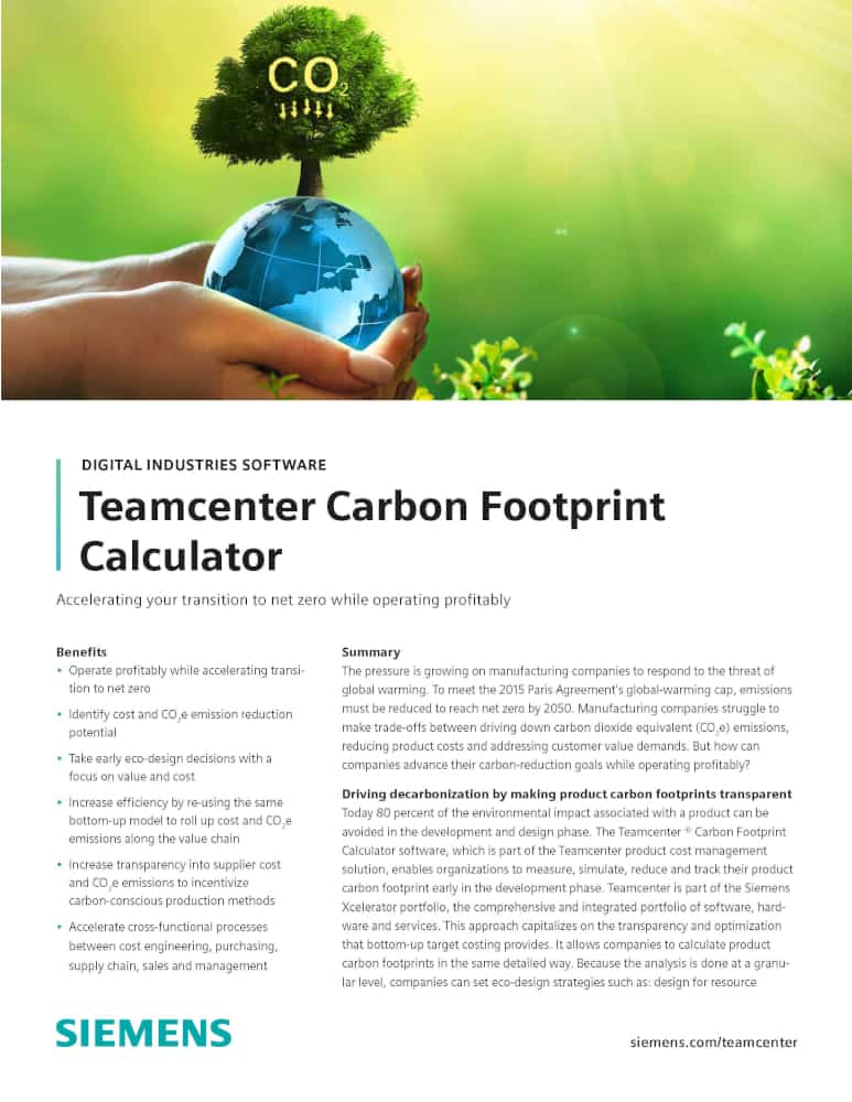 Teamcenter_Carbon_Footprint-Calculator
