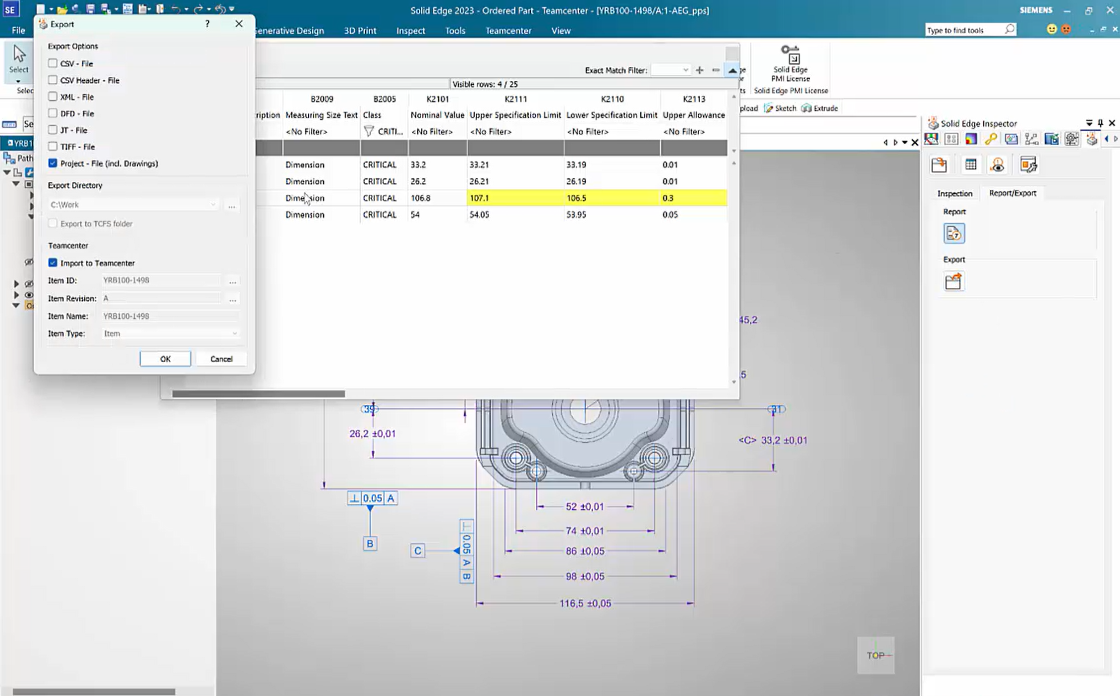 Screenshot_SolidEdge_TC_Integration_2260x1405