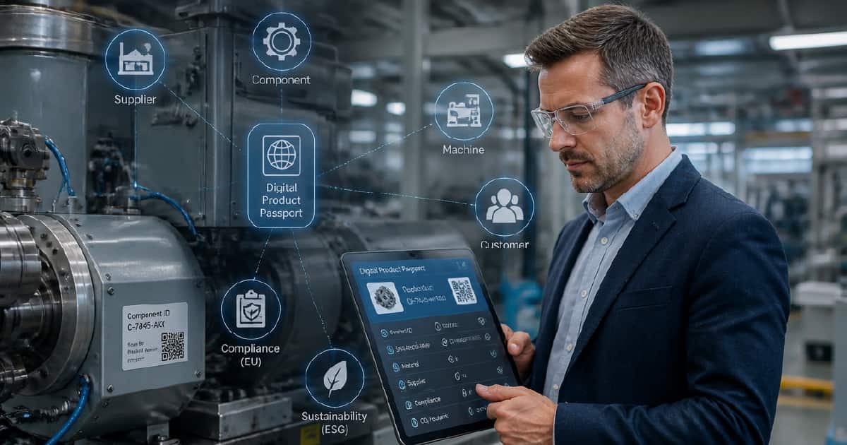 Digital Product Passport für Maschinenbauer: Was jetzt wichtig ist
